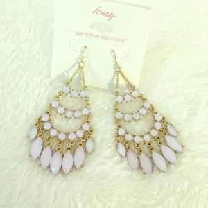 Icing Sparkle Chandelier Drop Earrings